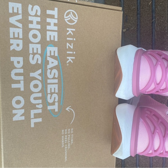 Kizik Athens Pink Sneakers size 9 1/2 - Picture 4 of 10
